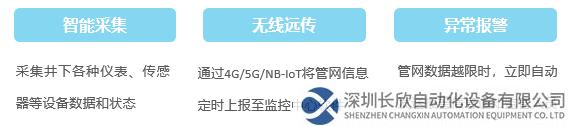 管网运行情况监测，及时发现爆管、淤堵、泄漏等异常现象