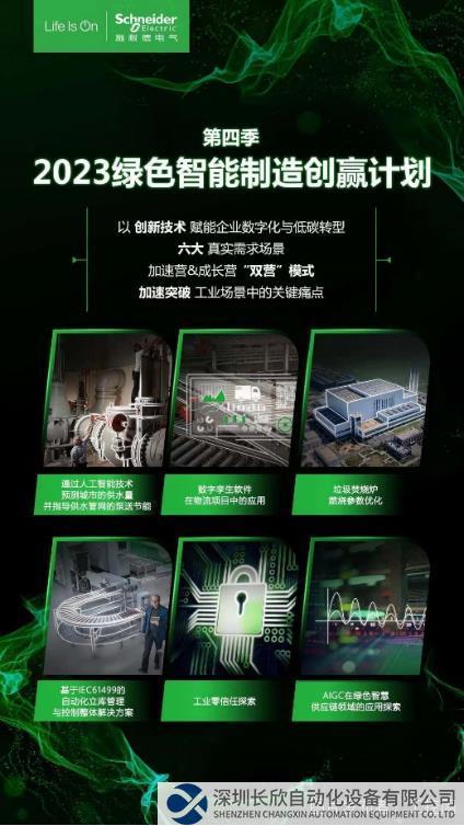 施耐德电气“绿色智能制造创赢计划”第四季启动,凝聚创新力量,集结产业优势1251.png